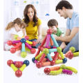 25pcs Bâtiment Intelligent Magnetic Rods Block Toys Set